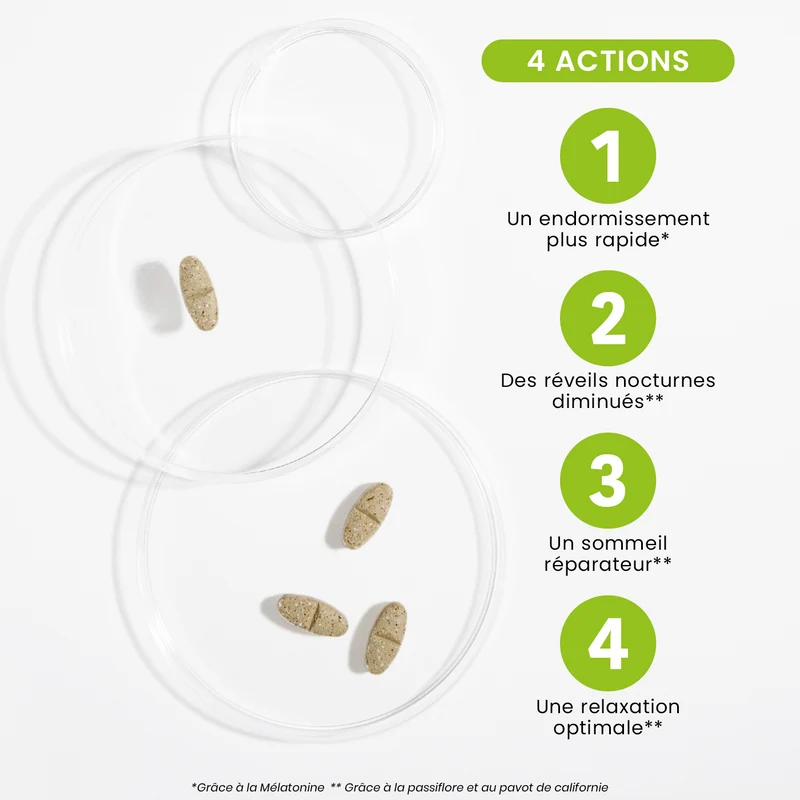 Somnifor 4 Actions - 60 comprimés sommeil