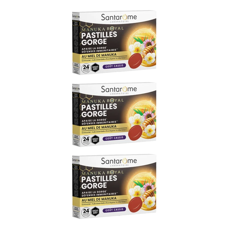 Pastilles Gorge au miel de Manuka