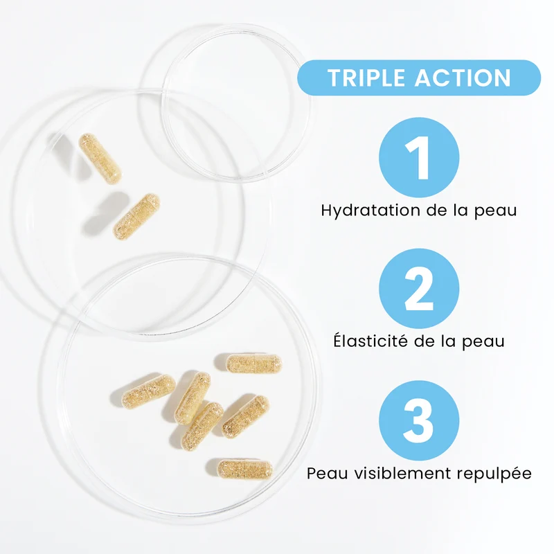 Sublime Peau Acide Hyaluronique 400 mg - 30 gélules