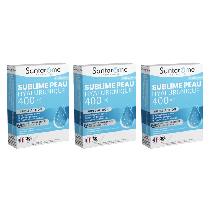 Sublime Peau Acide Hyaluronique 400 mg - 30 gélules
