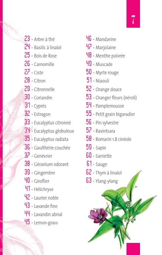 Les Huiles essentielles