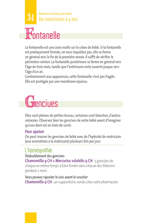 Médecines naturelles pour enfant (0 à 15 ans)