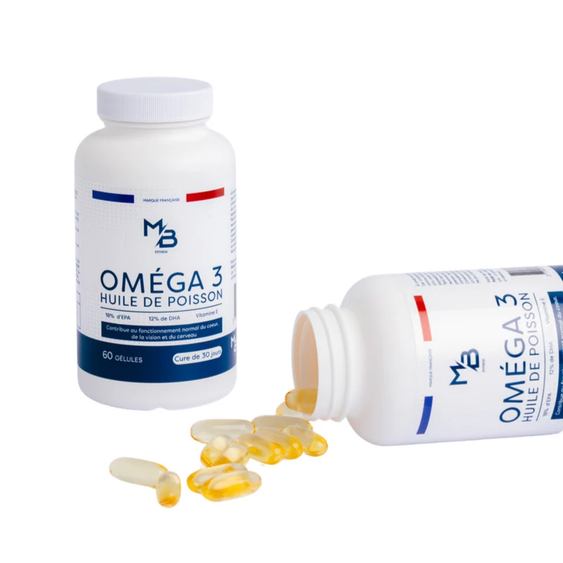 Oméga 3 Hautement Dosé (60 Gélules) – Made in France