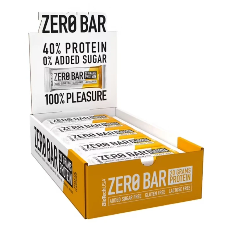 Zero Bar Protein Bar - Boîte de 20