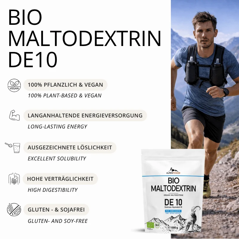 Maltodextrine biologique DE 10 - 1 kg