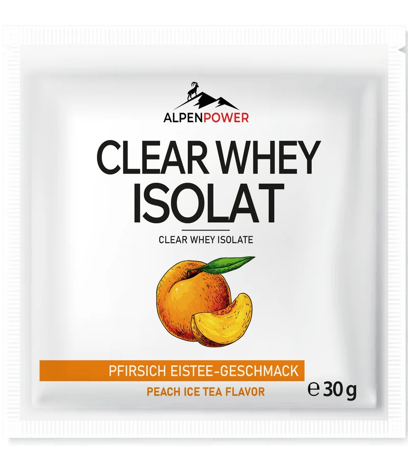 Échantillon d'isolat de lactosérum Clear Whey