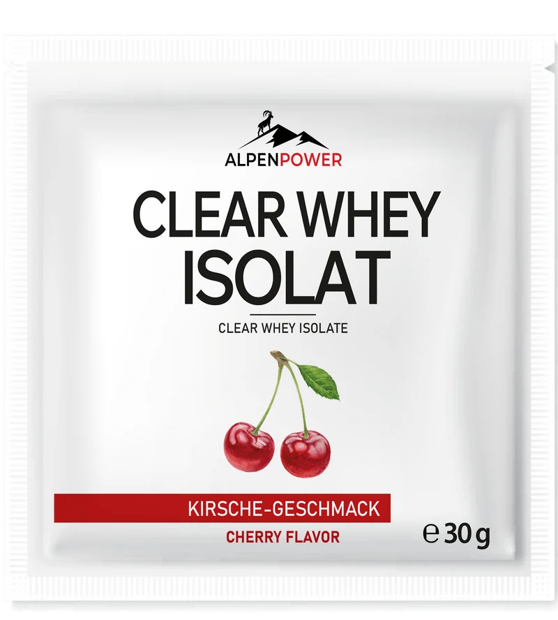 Échantillon d'isolat de lactosérum Clear Whey