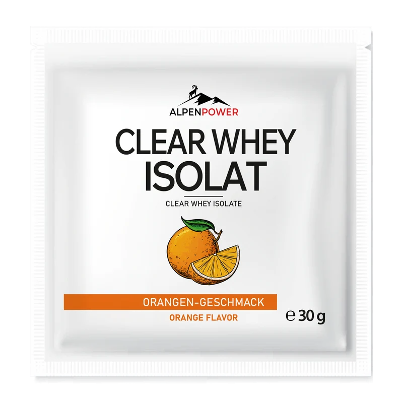 Échantillon d'isolat de lactosérum Clear Whey
