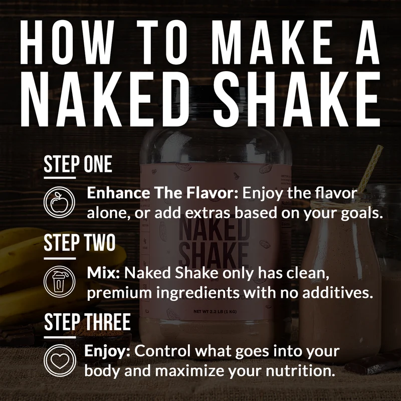 Chocolate Protein Shake | Naked Shake - 30 Servings