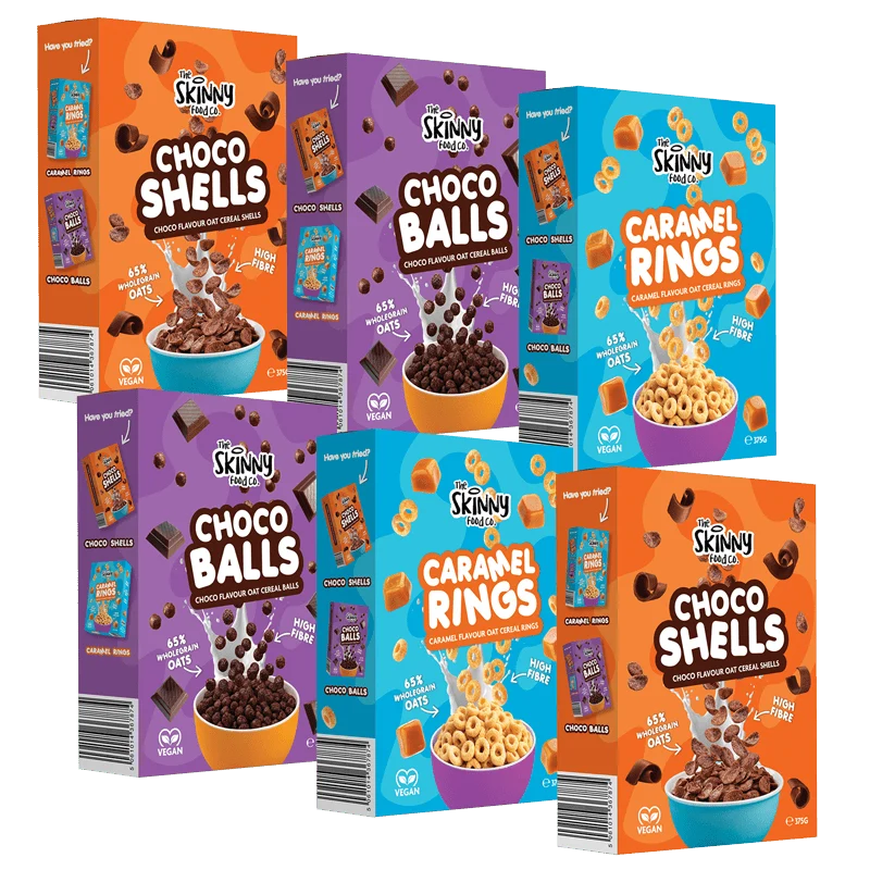 Céréales d'avoine maigres, assortiment complet