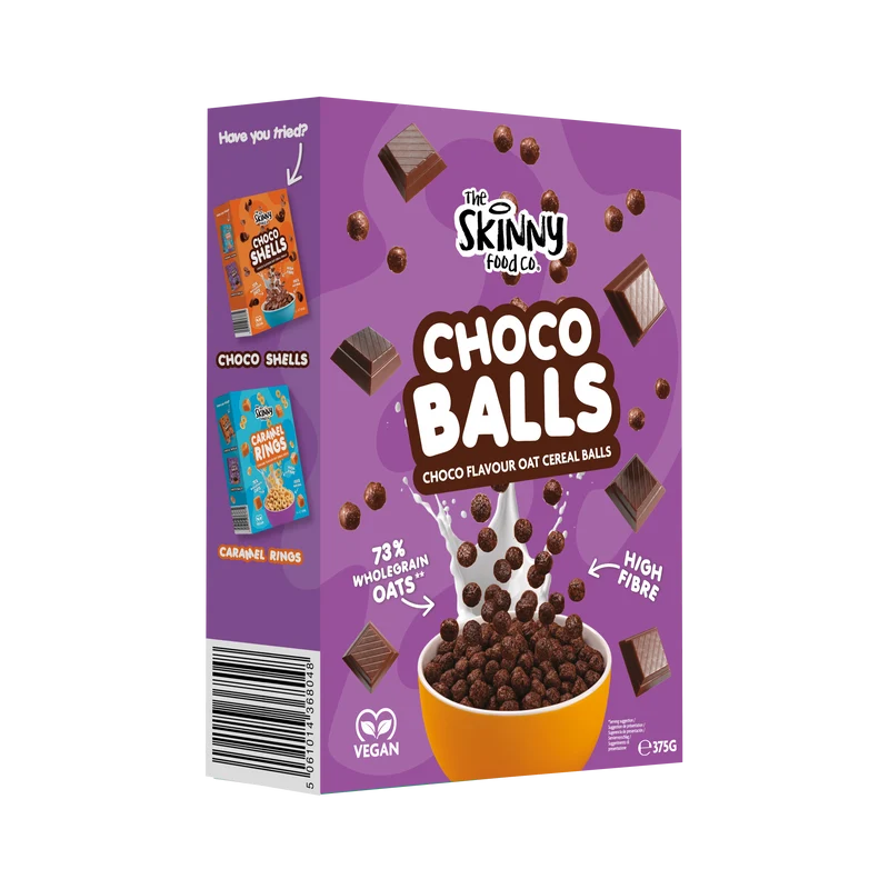 Boules de chocolat aux flocons d'avoine allégés - 375 g
