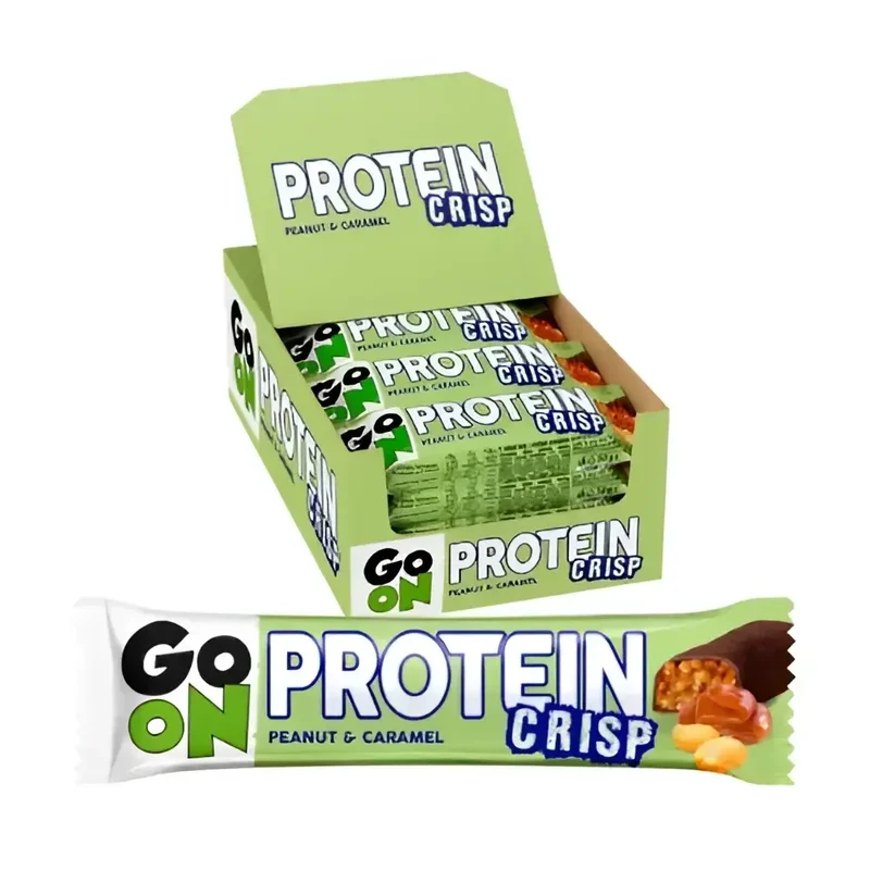 GO ON Protein Bar Crisp Peanut Caramel 50g