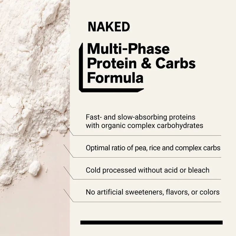 Vegan Mass Gainer Supplement | Naked Vegan Mass - 8LB