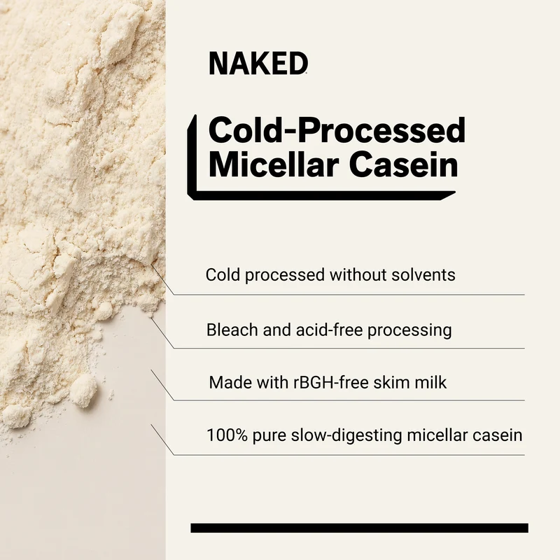 Micellar Casein Protein Powder | Naked Casein - 1lb