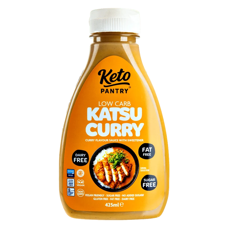 Sauce au curry Katsu Keto Pantry pratiquement sans sucre - 425 ml (à l'unité ou par lot de 6)