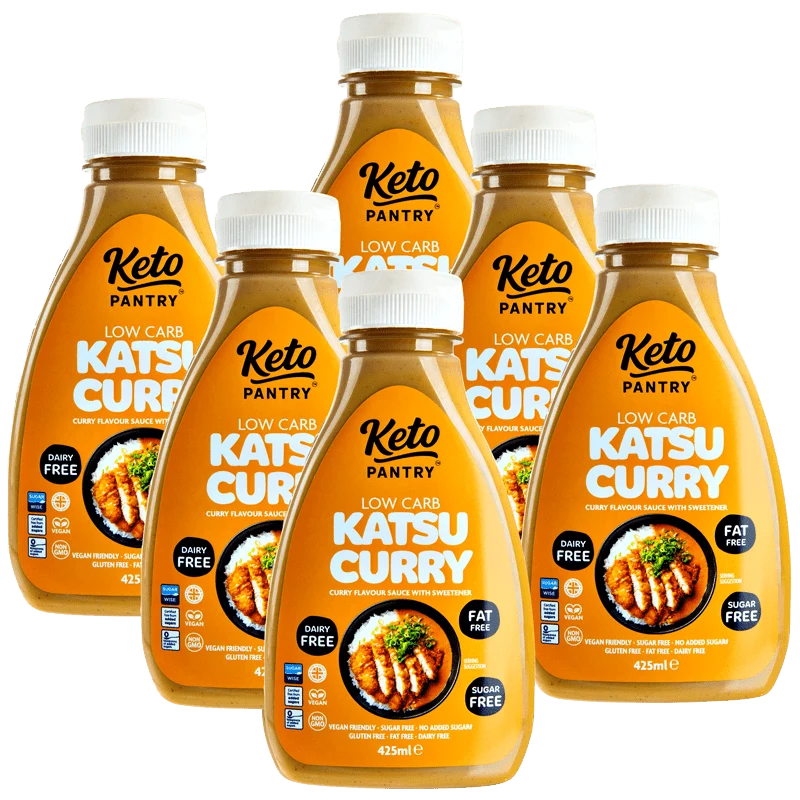 Sauce au curry Katsu Keto Pantry pratiquement sans sucre - 425 ml (à l'unité ou par lot de 6)