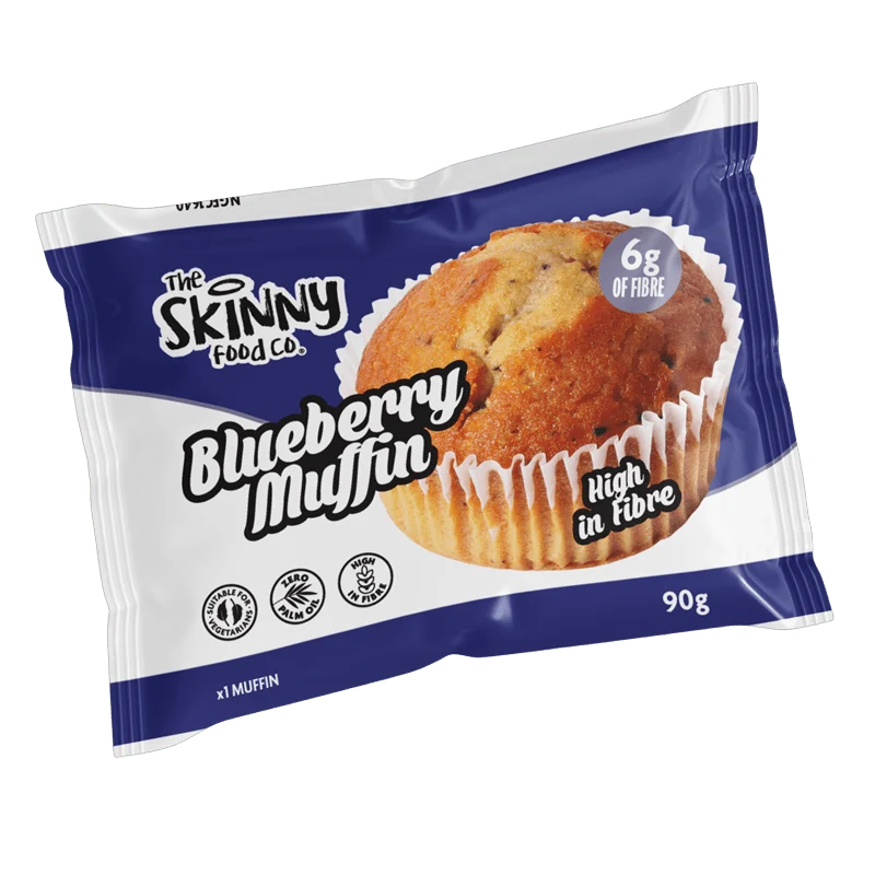 (Liquidation, À consommer de préférence avant le 26 juin) Muffin léger (conforme au régime HFSS) riche en fibres 90 g x 1 (4 saveurs)