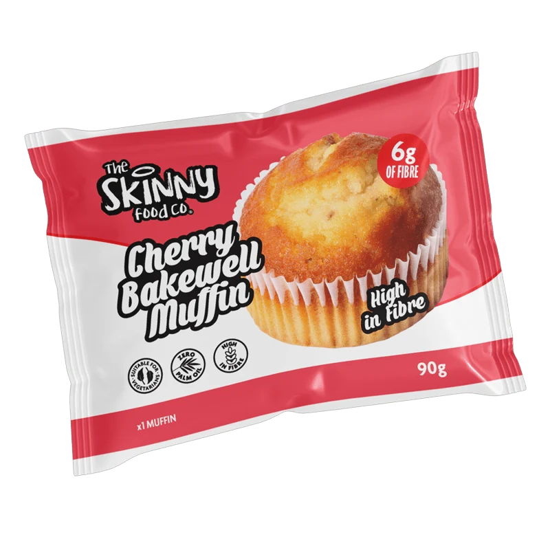 (Liquidation, À consommer de préférence avant le 26 juin) Muffin léger (conforme au régime HFSS) riche en fibres 90 g x 1 (4 saveurs)