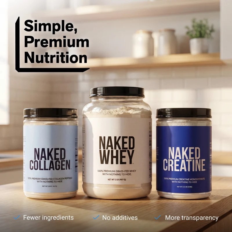 Strawberry Whey Protein Powder | Naked Strawberry Whey - 5LB