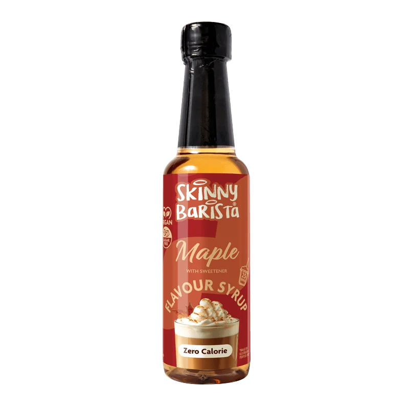 Sirop Skinny Barista saveur érable - Sirop de café léger sans sucre et sans calories - 250 ml - ÉDITION LIMITÉE