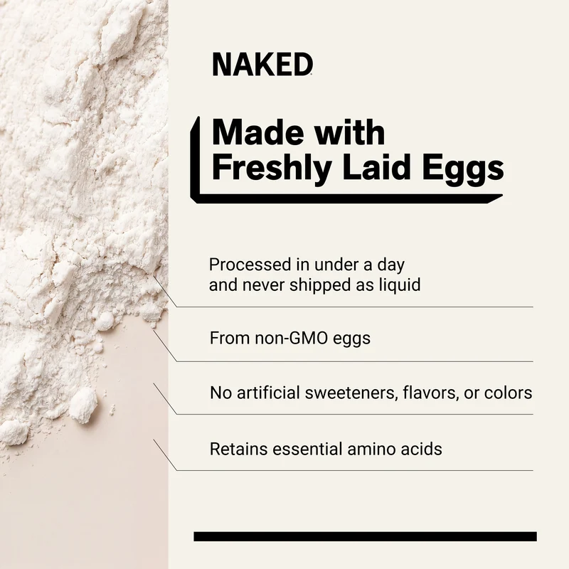 Egg White Protein Powder | Naked Egg - 3LB