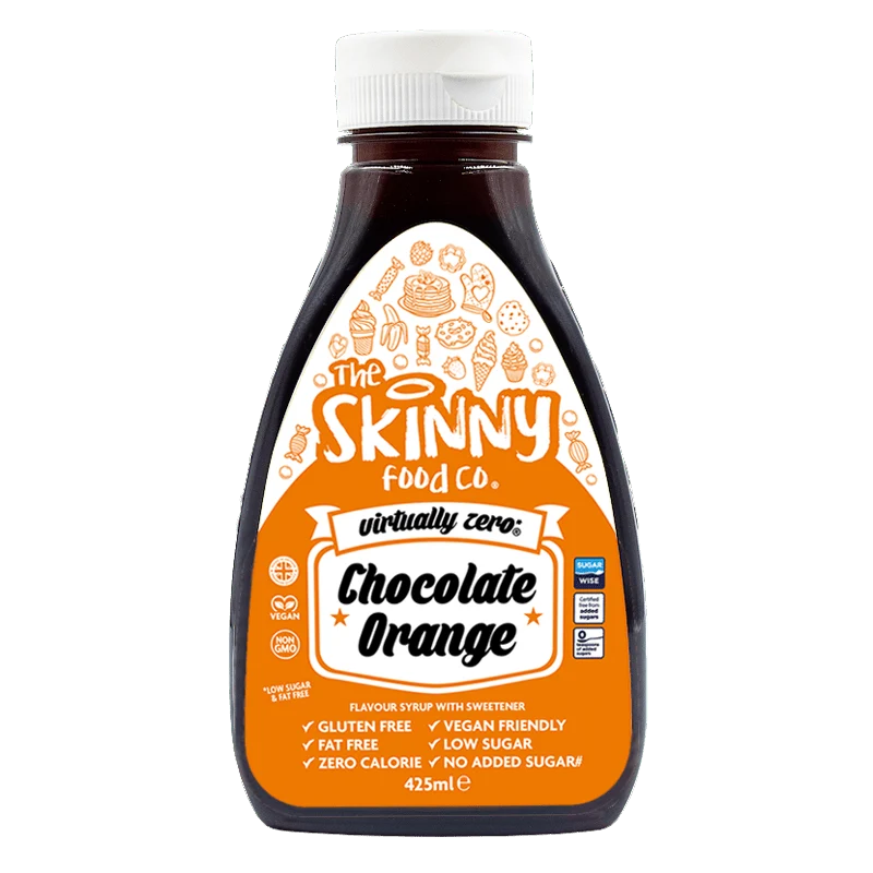 Nouveau sirop léger saveur chocolat-orange - Faible en calories - 425 ml