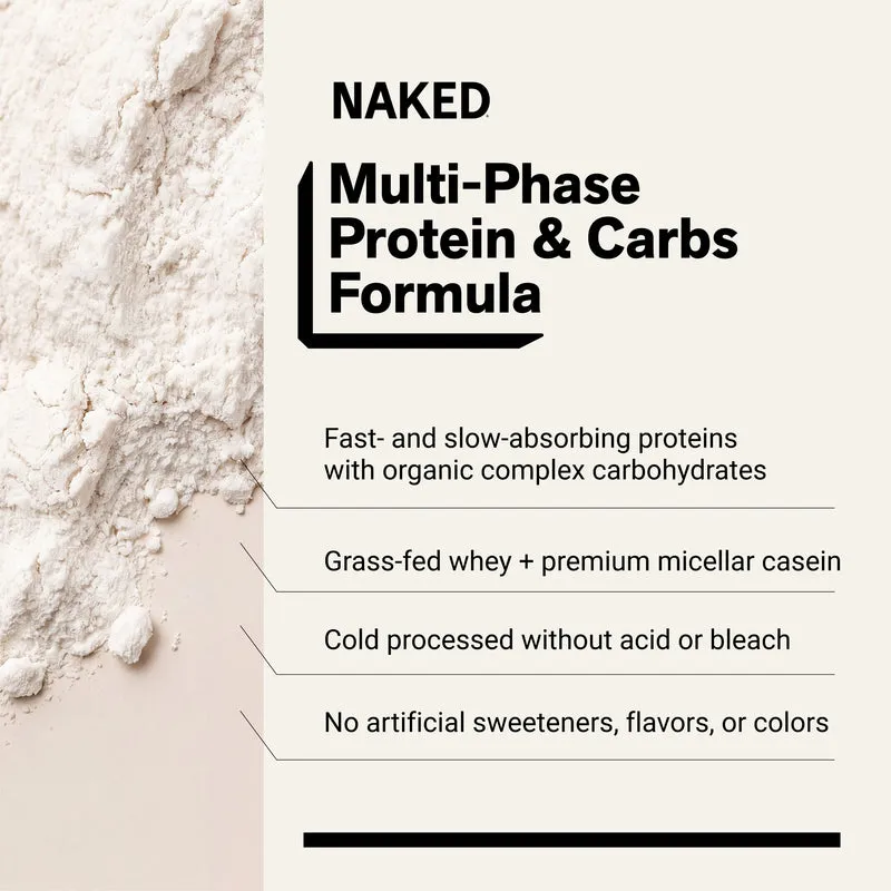 Mass Gainer Protein Supplement | Naked Mass - 8LB