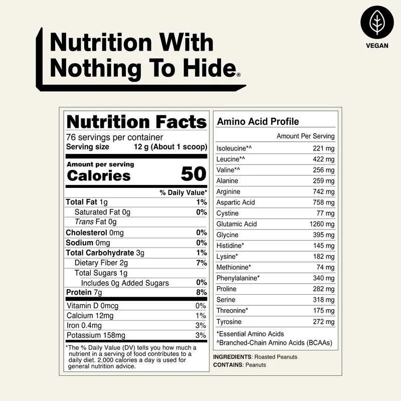Powdered Peanut Butter | Naked PB - 2LB