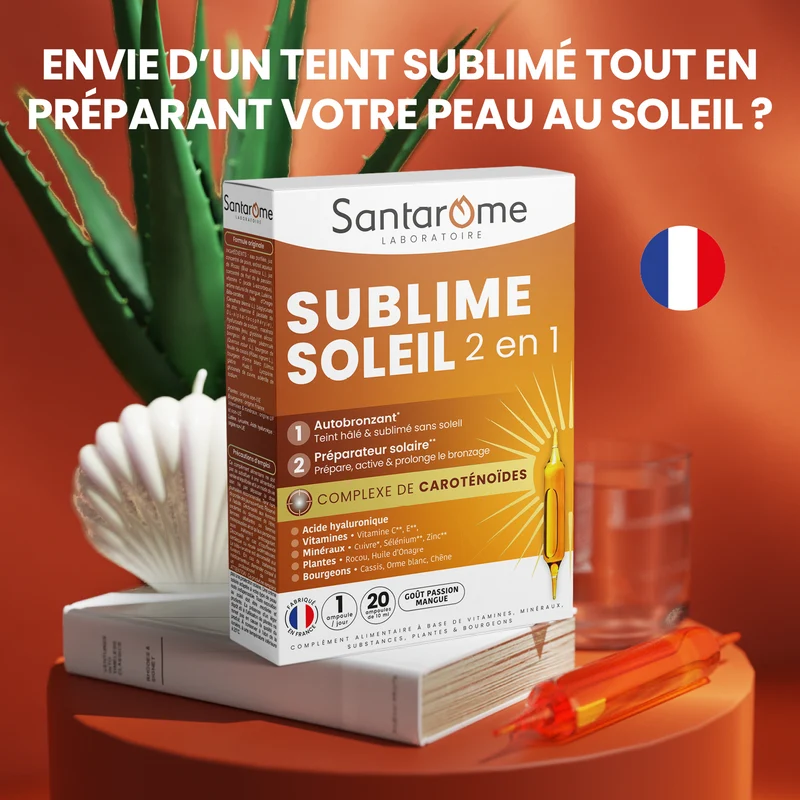 Sublime Soleil 2 en 1 - 20 ampoules