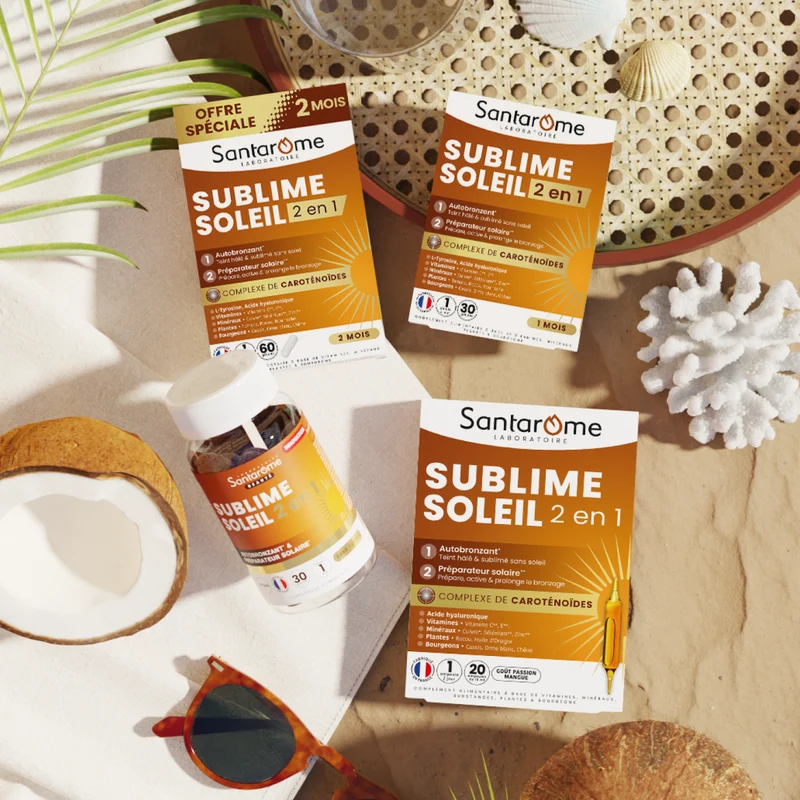 Sublime Soleil 2 en 1 - 20 ampoules