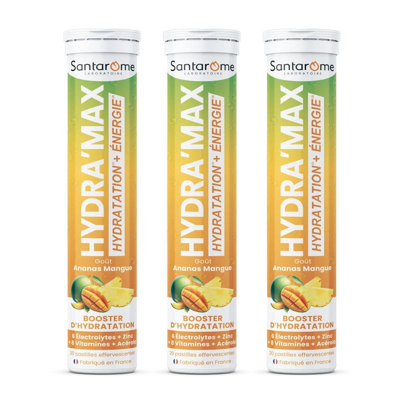 HYDRA'MAX Mangue Ananas - 20 pastilles hydratation