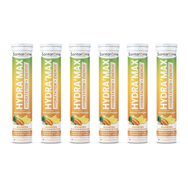 HYDRA'MAX Mangue Ananas - 20 pastilles hydratation