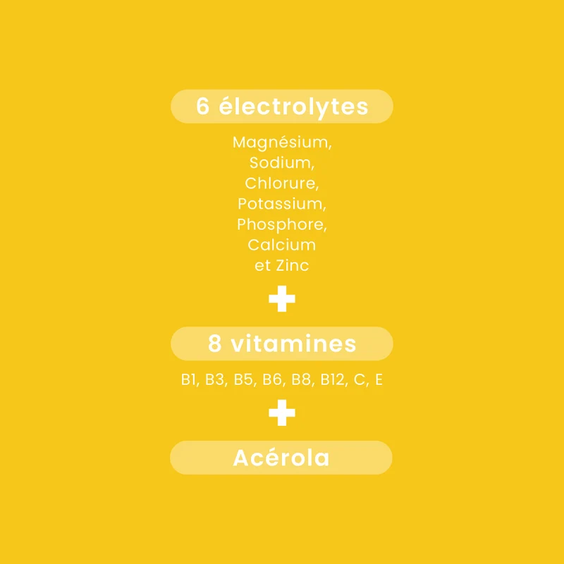 HYDRA'MAX Citron Fraise - 20 pastilles hydratation