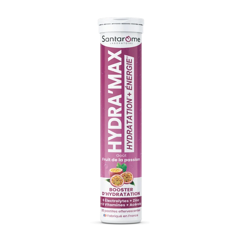 HYDRA'MAX Fruit de la passion - 20 pastilles hydratation