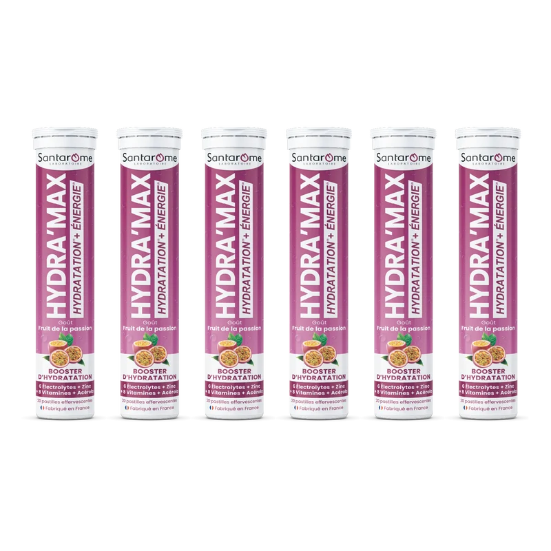 HYDRA'MAX Fruit de la passion - 20 pastilles hydratation
