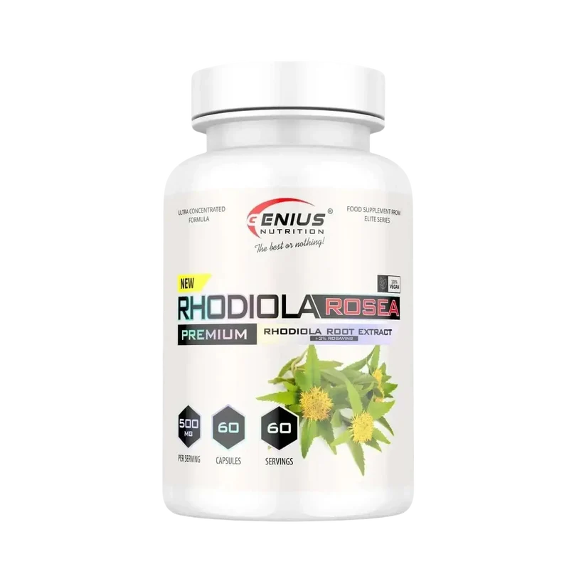 Rhodiola Rosea 500mg 60 gélules