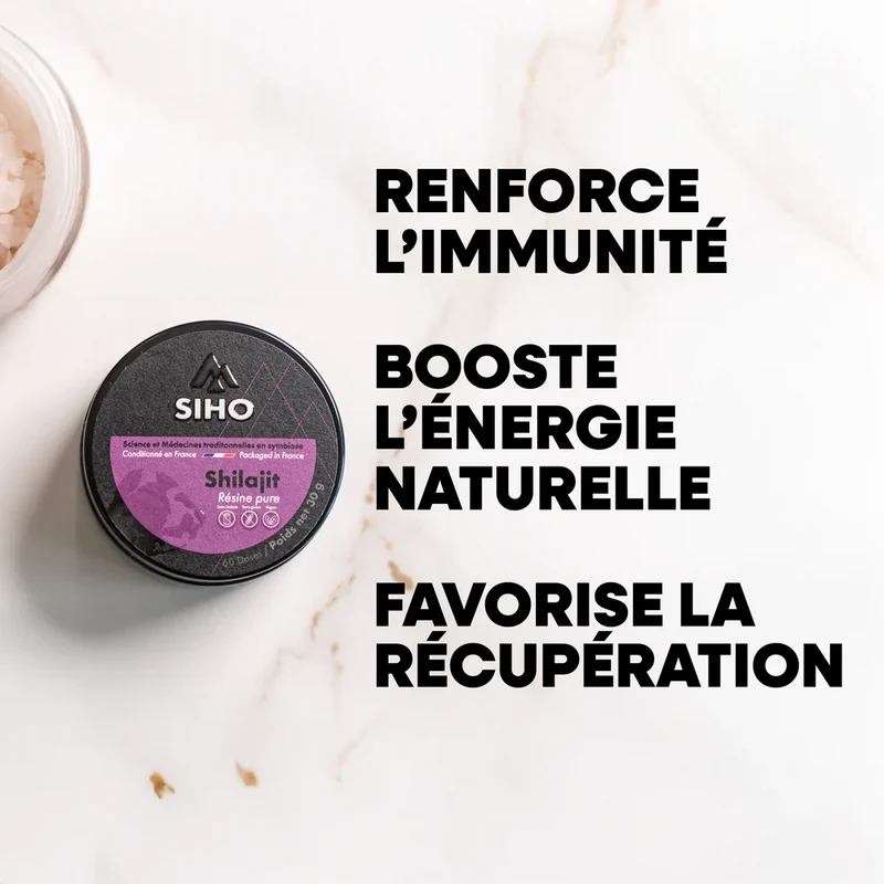 Shilajit résine pure 100% SIHO