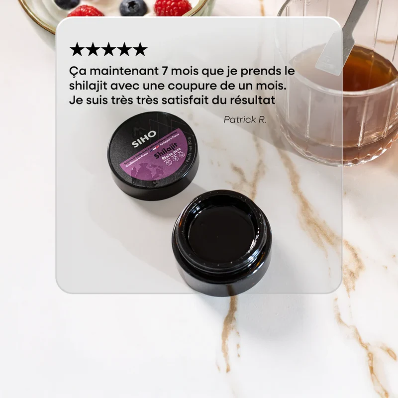Shilajit résine pure 100% SIHO