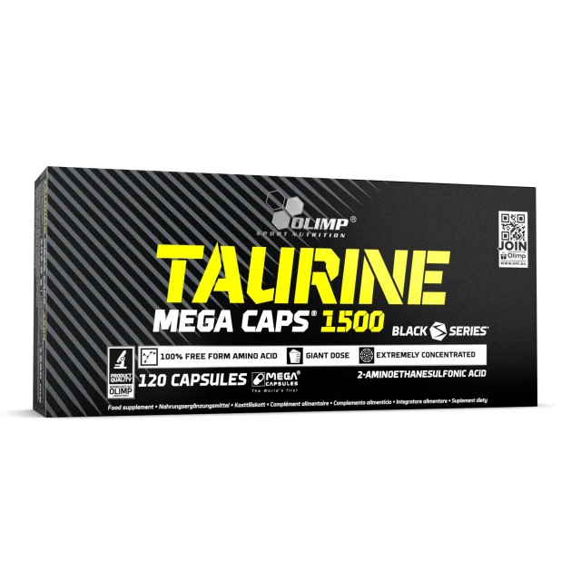 Taurine - 120 Mega Caps