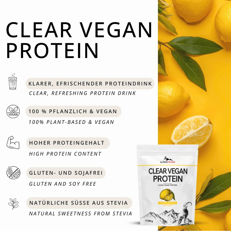 Clear Vegan Protein 500 g
