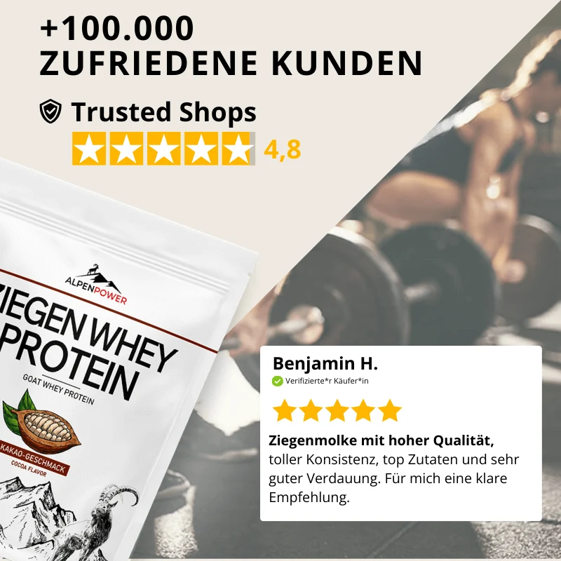 Protéine de lactosérum de chèvre 750 g