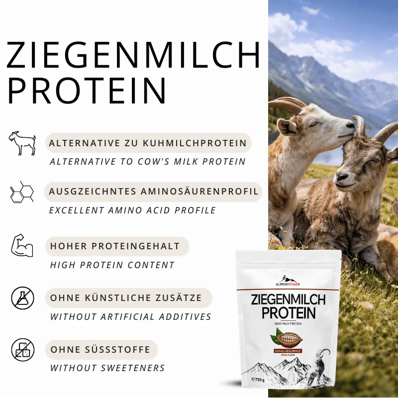 Protéines de lait de chèvre 750 g