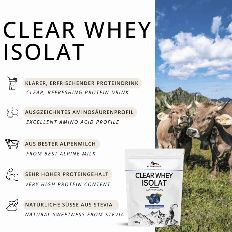 Isolat de lactosérum clair