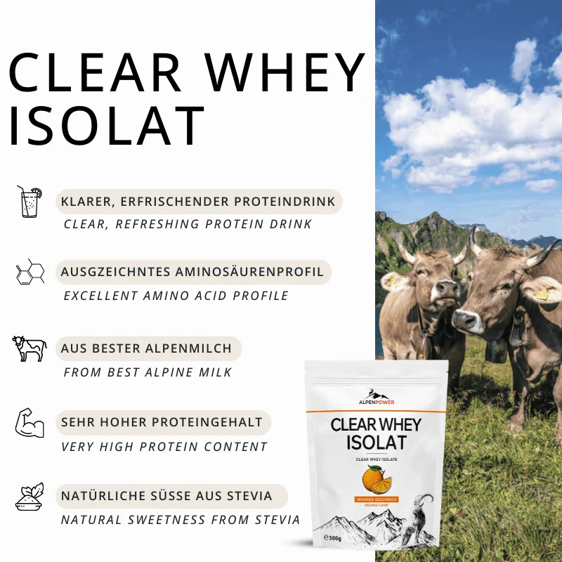 Isolat de lactosérum clair
