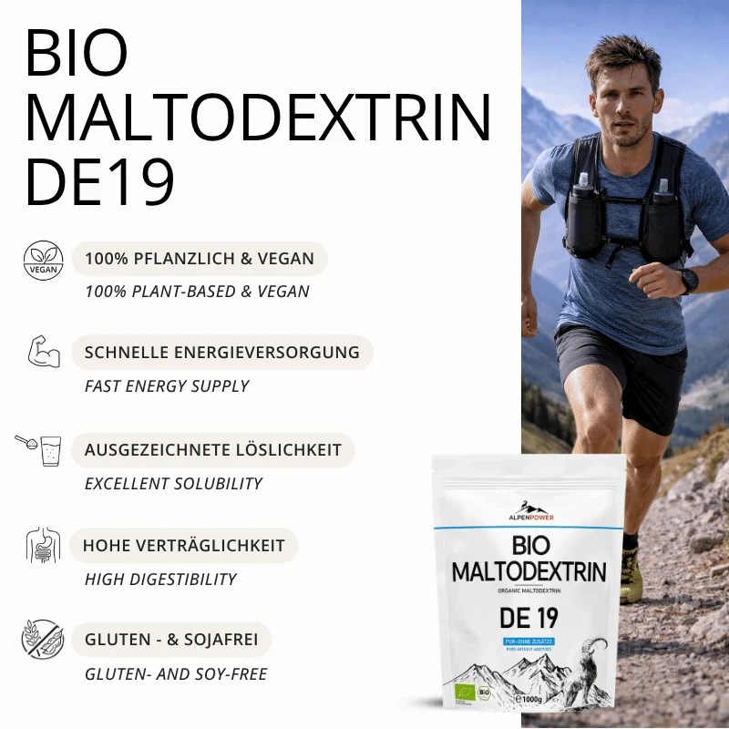 Maltodextrine BIO DE 19 - 1 kg