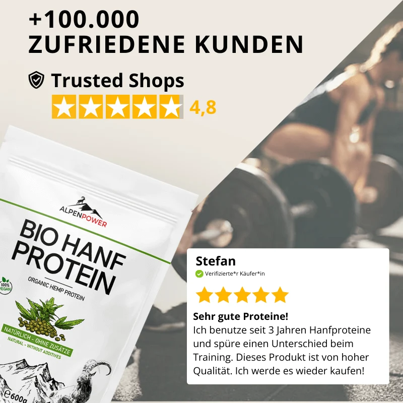 Protéine de chanvre BIO 600 g
