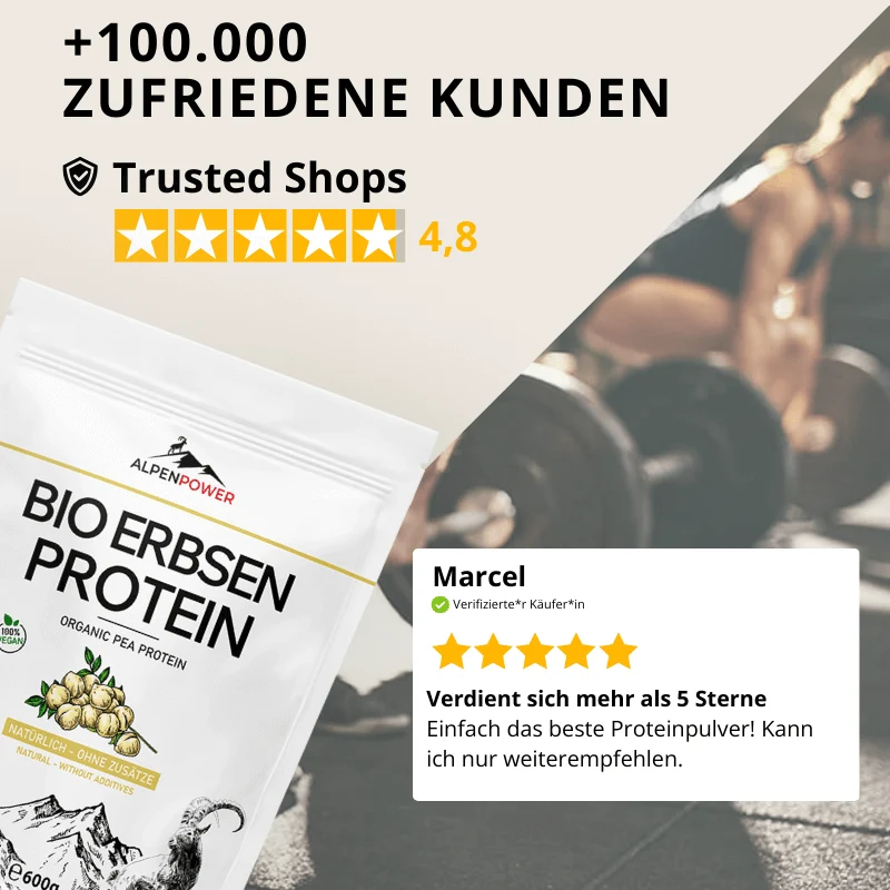 Protéine de pois BIO 600 g