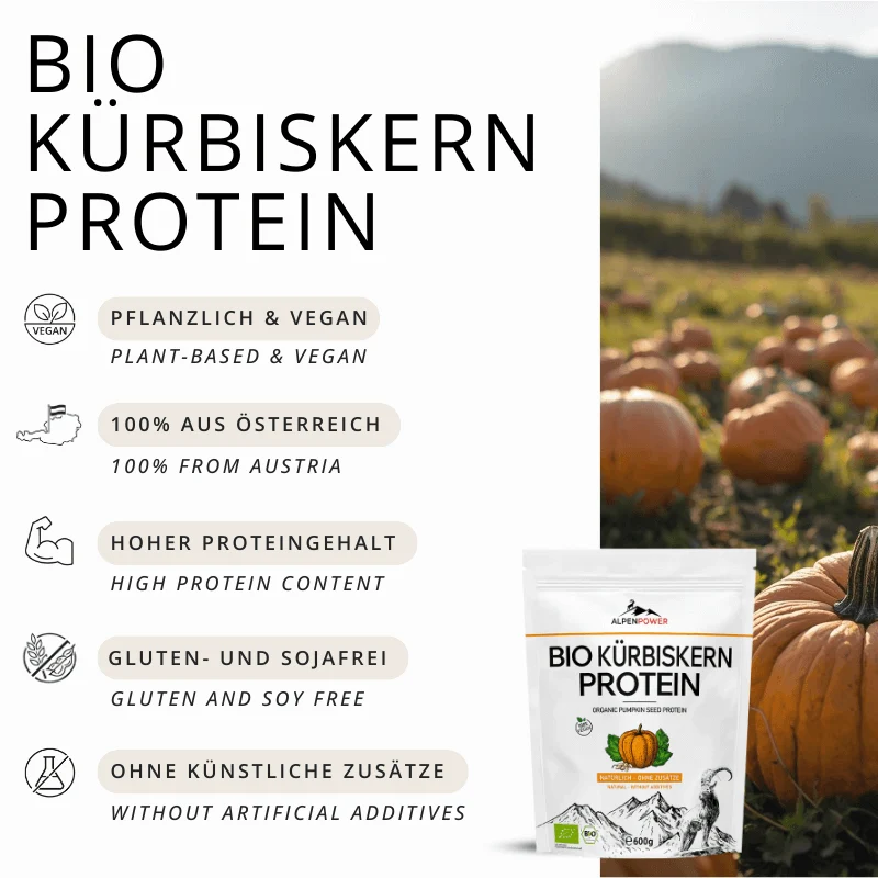Protéine de pépins de courge BIO 600 g
