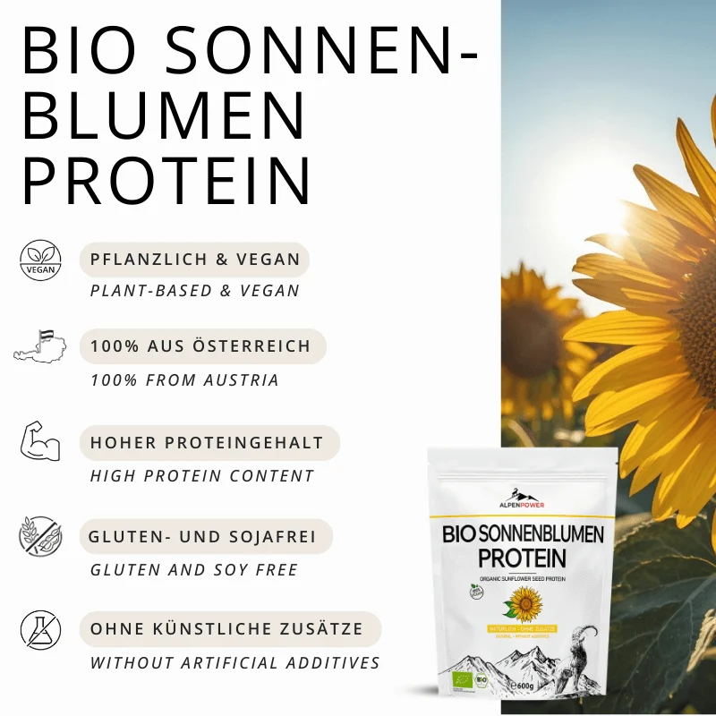 Protéine de tournesol BIO 600 g