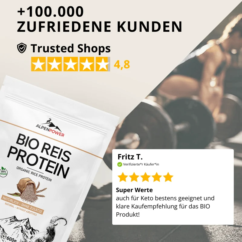 Protéine de riz BIO 600 g